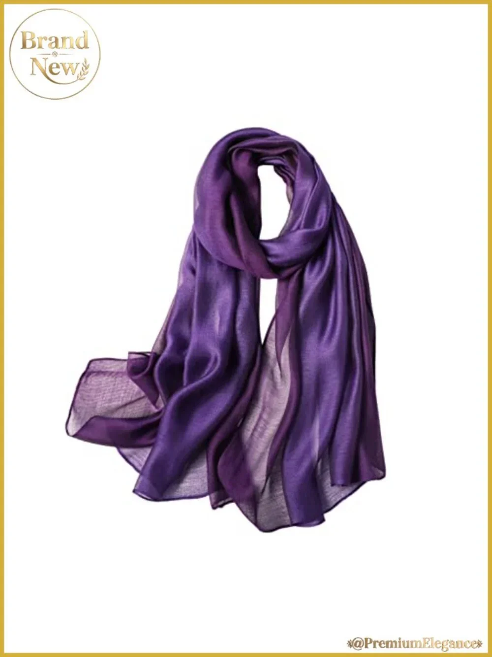 WINCESS.YU Women's Viscose Blend Gradient Scarf Lightweight Wrap for All Seasons